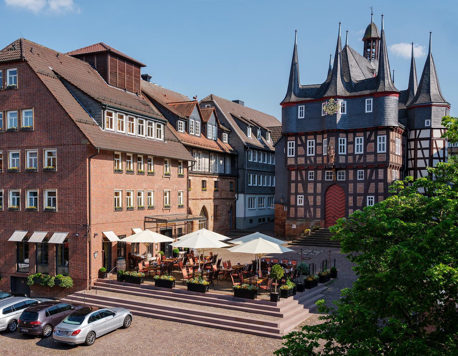 Hotel Die Sonne Frankenberg 프랑켄베르크작센 외부 사진